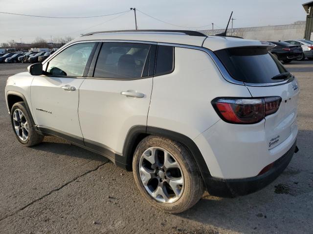3C4NJDCB6MT572531 - 2021 JEEP COMPASS LIMITED WHITE photo 2