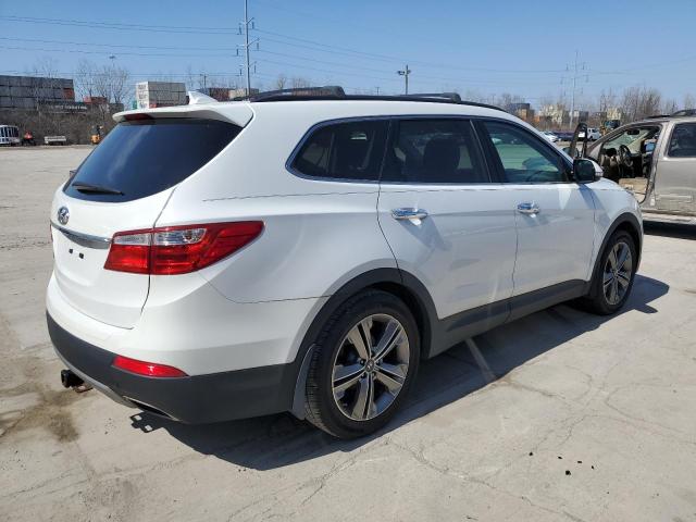 KM8SN4HF7FU102368 - 2015 HYUNDAI SANTA FE GLS WHITE photo 3