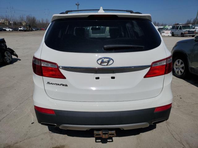 KM8SN4HF7FU102368 - 2015 HYUNDAI SANTA FE GLS WHITE photo 6