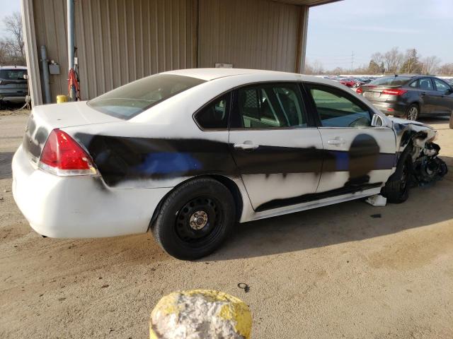 2G1WD5E36G1146053 - 2016 CHEVROLET IMPALA LIM POLICE TWO TONE photo 3