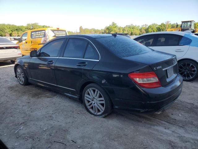 WDDGF54X78R010572 - 2008 MERCEDES-BENZ C 300 BLACK photo 2