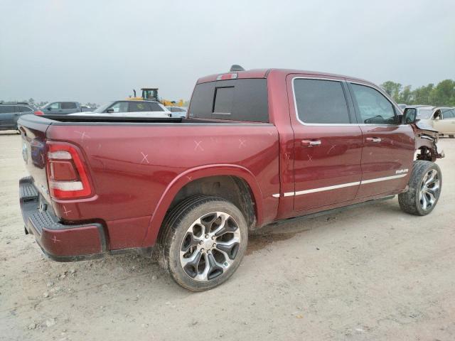 1C6SRFHT8MN553396 - 2021 RAM 1500 LIMITED RED photo 3