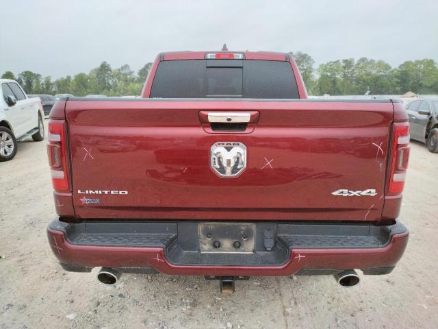 1C6SRFHT8MN553396 - 2021 RAM 1500 LIMITED RED photo 6
