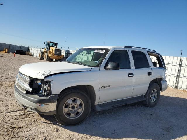 1GNEC13Z43R284883 - 2003 CHEVROLET TAHOE C1500 WHITE photo 1