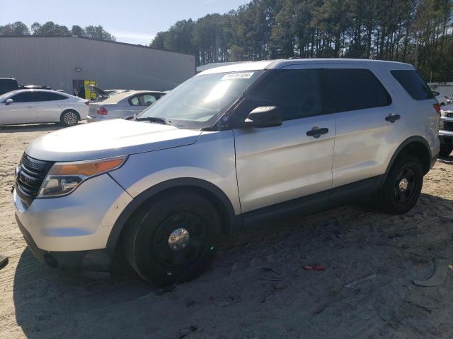 1FM5K8AR9DGA51162 - 2013 FORD EXPLORER POLICE INTERCEPTOR SILVER photo 1