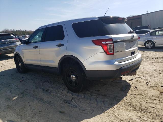 1FM5K8AR9DGA51162 - 2013 FORD EXPLORER POLICE INTERCEPTOR SILVER photo 2