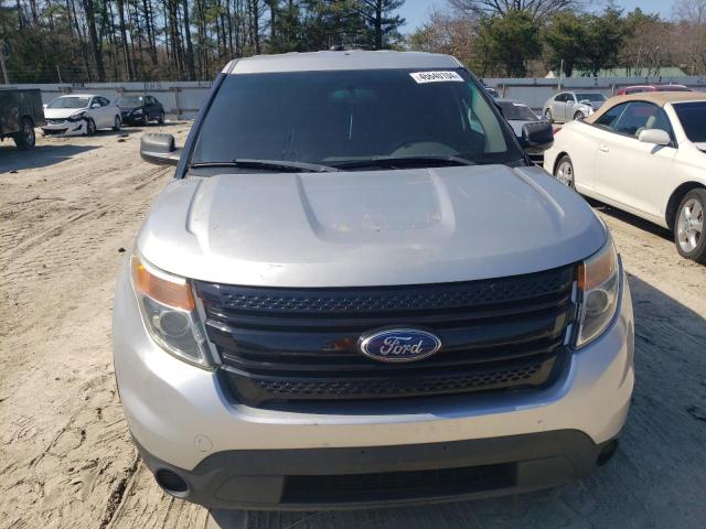 1FM5K8AR9DGA51162 - 2013 FORD EXPLORER POLICE INTERCEPTOR Արծաթագույն լուսանկար 5