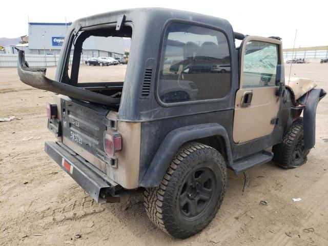 1J4FA49S6YP751698 - 2000 JEEP WRANGLER / SPORT TAN photo 3