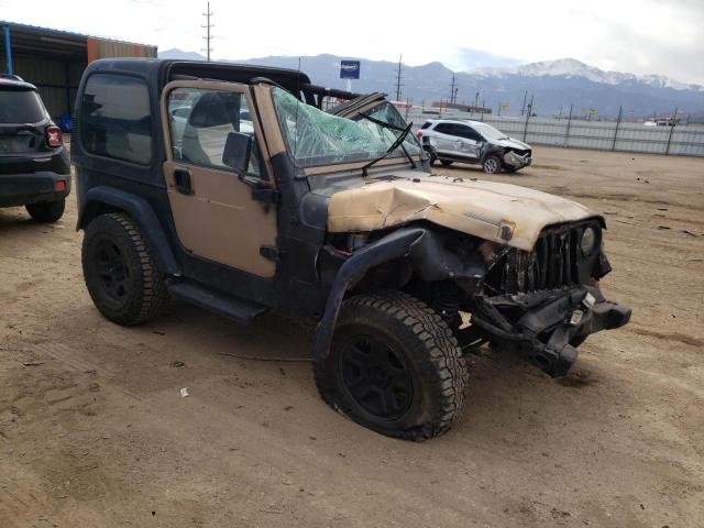 1J4FA49S6YP751698 - 2000 JEEP WRANGLER / SPORT TAN photo 4