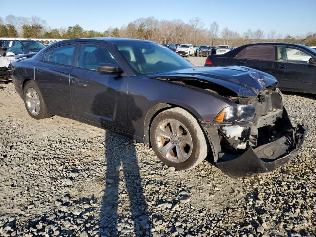 2C3CDXBG7EH145533 - 2014 DODGE CHARGER SE GRAY photo 4