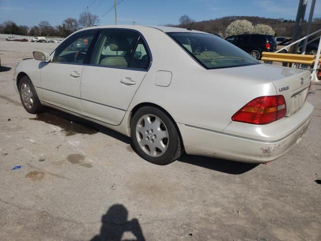 JTHBN30FX30106376 - 2003 LEXUS LS 430 CREAM photo 2