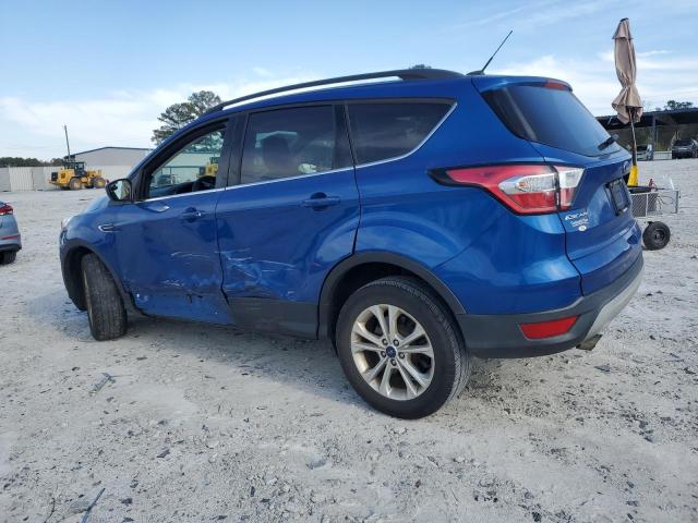 1FMCU9GD8JUA28794 - 2018 FORD ESCAPE SE BLUE photo 2