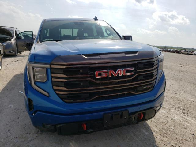 3GTUUFEL6NG681232 - 2022 GMC SIERRA K1500 AT4X BLUE photo 5