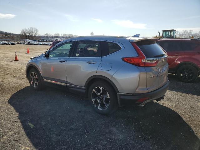 5J6RW2H97HL038219 - 2017 HONDA CR-V TOURING SILVER photo 2