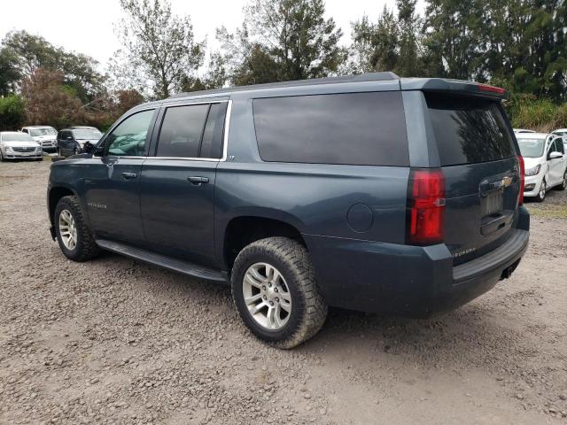 1GNSKHKC9KR393754 - 2019 CHEVROLET SUBURBAN K1500 LT BLUE photo 2