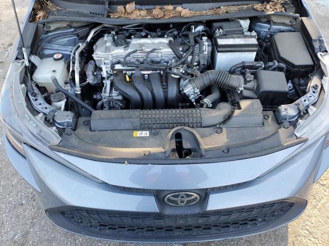 5YFEPMAE6NP313103 - 2022 TOYOTA COROLLA LE GRAY photo 11