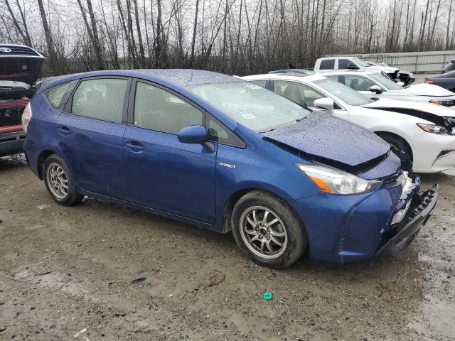 JTDZN3EU2GJ045631 - 2016 TOYOTA PRIUS V BLUE photo 4