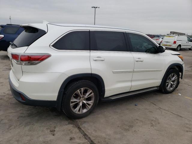 5TDKKRFH9ES035161 - 2014 TOYOTA HIGHLANDER XLE Ağ foto 3