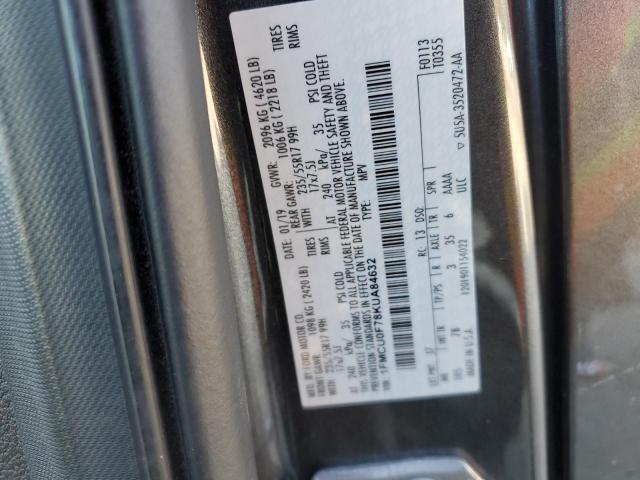 1FMCU0F78KUA84632 - 2019 FORD ESCAPE S 石墨色 照片 13