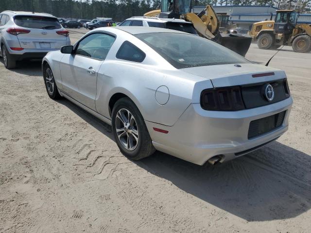 1ZVBP8AM9E5267102 - 2014 FORD MUSTANG SILVER photo 2