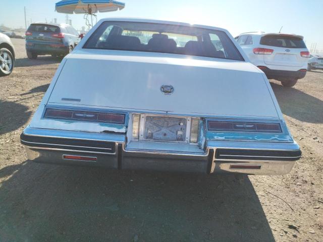 1G6AS6981EE826623 - 1984 CADILLAC SEVILLE WHITE photo 6