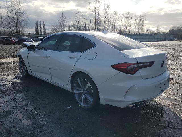 19UUB6F63MA000196 - 2021 ACURA TLX ADVANCE WHITE photo 2