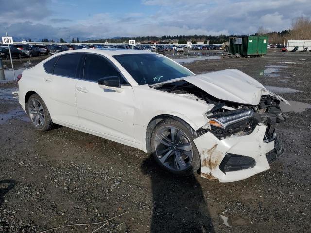 19UUB6F63MA000196 - 2021 ACURA TLX ADVANCE WHITE photo 4