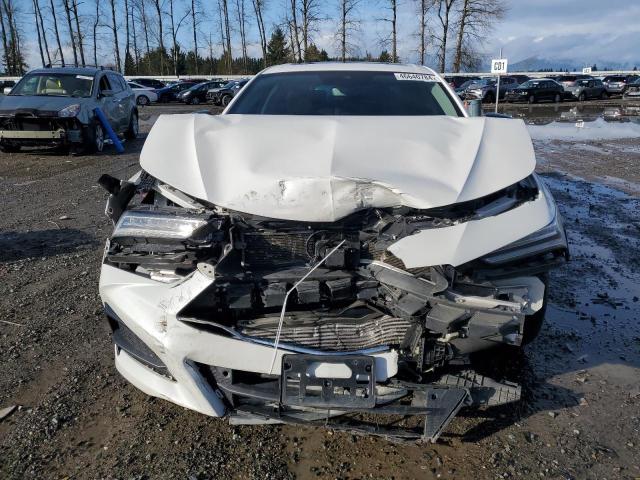 19UUB6F63MA000196 - 2021 ACURA TLX ADVANCE WHITE photo 5