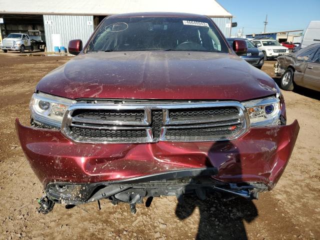 1C4RDHAG4LC352832 - 2020 DODGE DURANGO SXT BURGUNDY photo 5