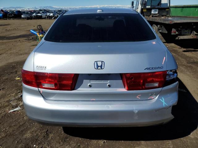 1HGCM56885A133877 - 2005 HONDA ACCORD EX SILVER photo 6