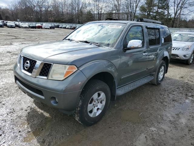 5N1AR18W65C743546 - 2005 NISSAN PATHFINDER LE GRAY photo 1