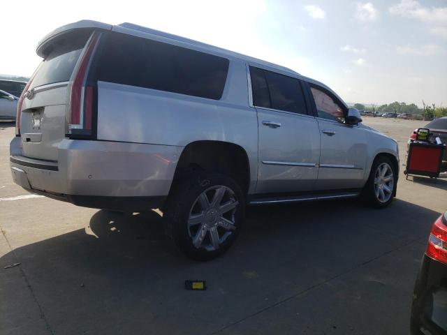 1GYS3HKJ4JR104499 - 2018 CADILLAC ESCALADE ESV LUXURY SILVER photo 3