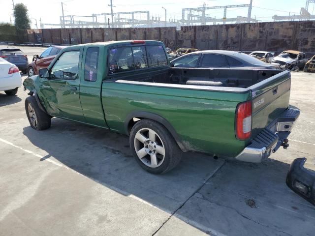 1N6DD26S5WC334474 - 1998 NISSAN FRONTIER KING CAB XE GREEN photo 2