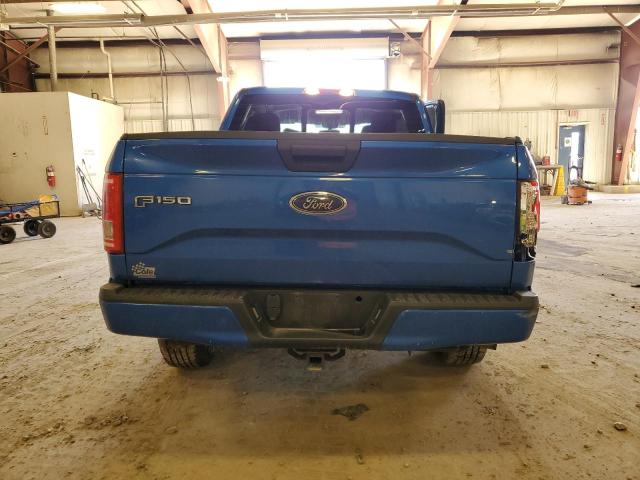 1FTEW1EP1FFC92103 - 2015 FORD F150 SUPERCREW BLUE photo 6