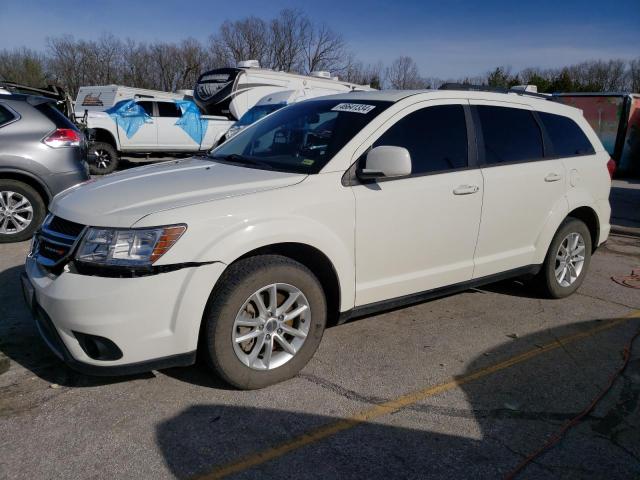 3C4PDDBG7ET118058 - 2014 DODGE JOURNEY SXT WHITE photo 1