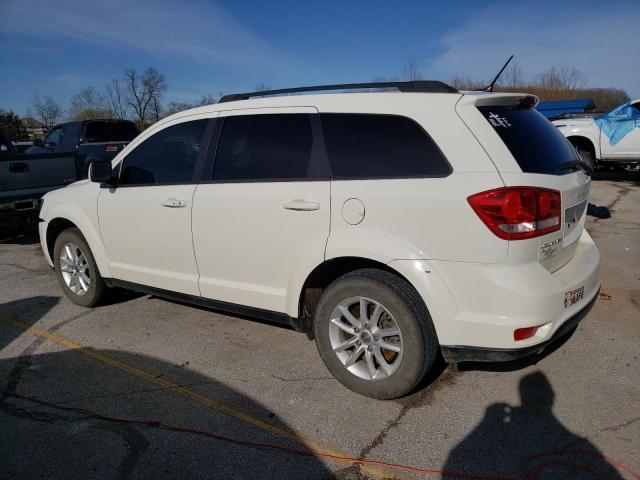 3C4PDDBG7ET118058 - 2014 DODGE JOURNEY SXT WHITE photo 2