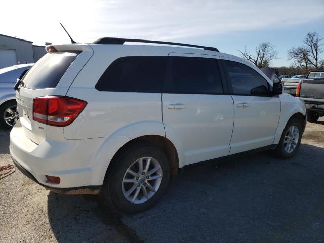 3C4PDDBG7ET118058 - 2014 DODGE JOURNEY SXT WHITE photo 3