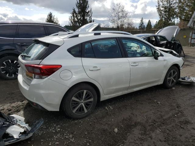 4S3GTAD68P3716664 - 2023 SUBARU IMPREZA PREMIUM WHITE photo 3