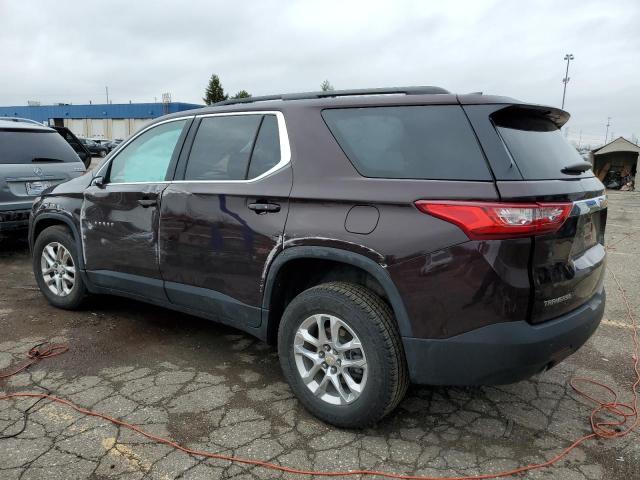 1GNERGKW1LJ115394 - 2020 CHEVROLET TRAVERSE LT BURGUNDY photo 2