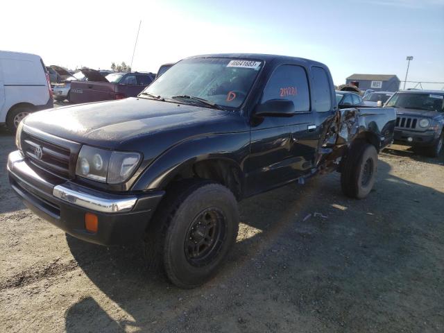 5TESN92N6YZ708580 - 2000 TOYOTA TACOMA XTRACAB PRERUNNER შავი ფოტო 1
