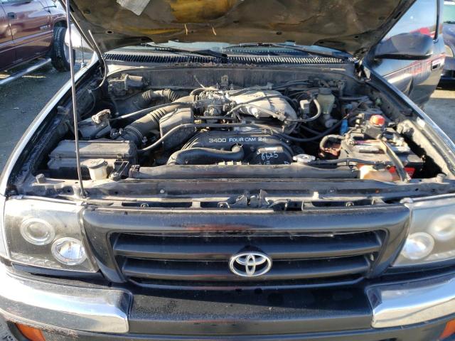 5TESN92N6YZ708580 - 2000 TOYOTA TACOMA XTRACAB PRERUNNER შავი ფოტო 11