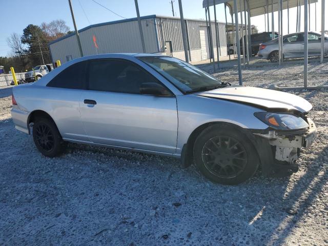 1HGEM22195L020959 - 2005 HONDA CIVIC DX VP SILVER photo 4