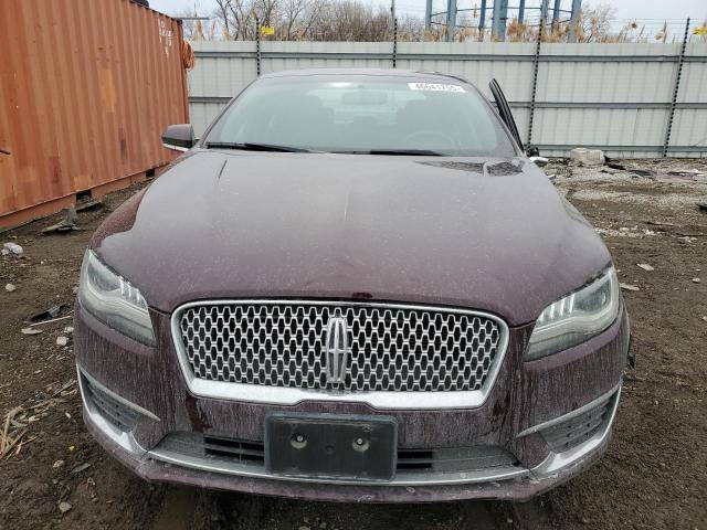 3LN6L5E95HR653338 - 2017 LINCOLN MKZ RESERVE BURGUNDY photo 5