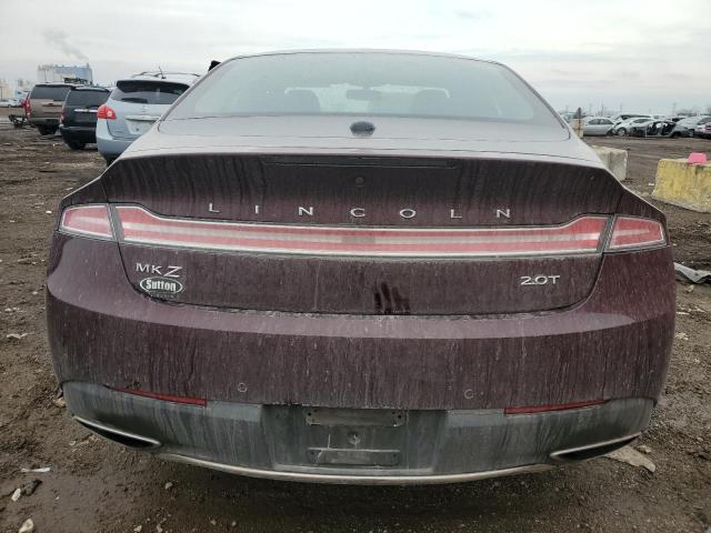3LN6L5E95HR653338 - 2017 LINCOLN MKZ RESERVE BURGUNDY photo 6