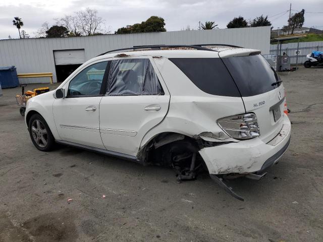 4JGBB86E68A358905 - 2008 MERCEDES-BENZ ML 350 WHITE photo 2