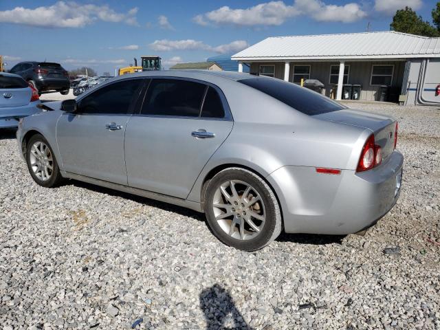 1G1ZE5EU4BF380048 - 2011 CHEVROLET MALIBU LTZ ვერცხლისფერი ფოტო 2