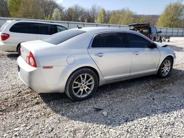1G1ZE5EU4BF380048 - 2011 CHEVROLET MALIBU LTZ ვერცხლისფერი ფოტო 3