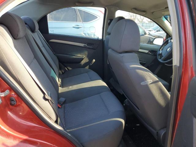 KL1TD5DE6BB123868 - 2011 CHEVROLET AVEO LS 红色 照片 10