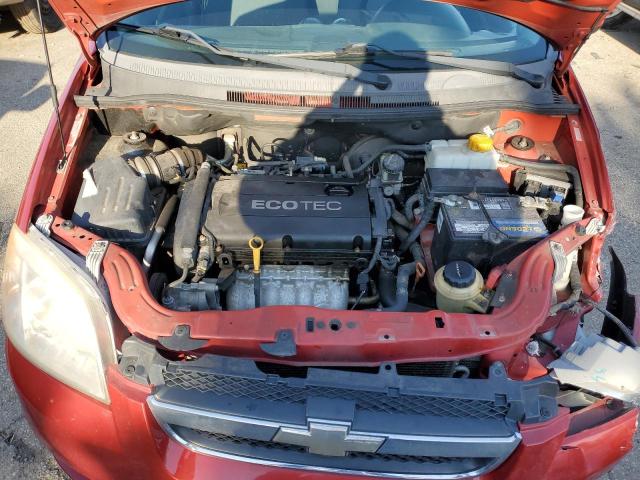 KL1TD5DE6BB123868 - 2011 CHEVROLET AVEO LS 红色 照片 11
