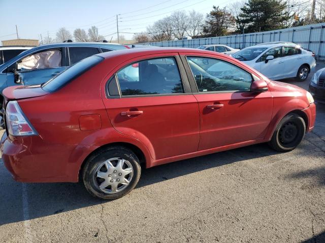 KL1TD5DE6BB123868 - 2011 CHEVROLET AVEO LS RED photo 3